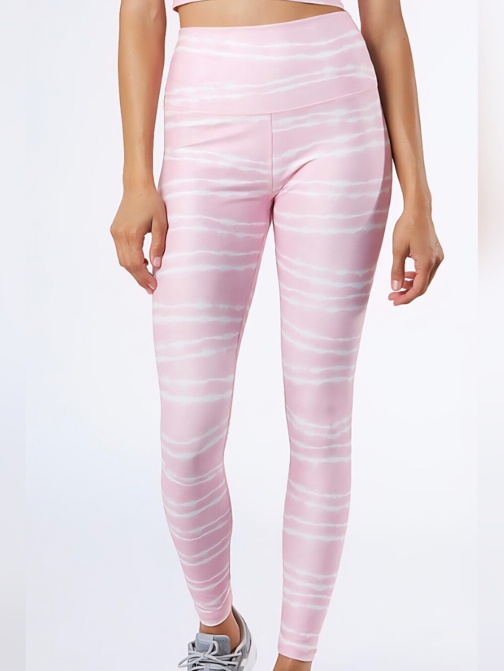 Scorpio Sol. High-Rise Pink Tie-Dye Leggings. Size Large. NWT.
